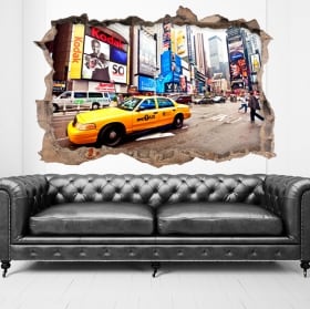 Vinilos ciudad de Nueva York 3D