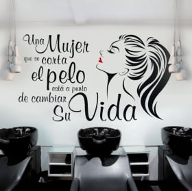 🥇 Comprar vinilos peluquerías y vinilos salones de belleza 🥇