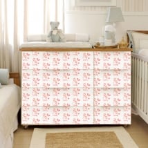 Vinilos decorar mueble habitación bebé