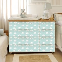 Vinilos decorativos cómodas bebés