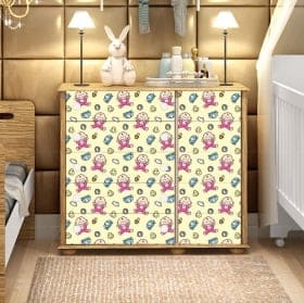 Vinilos y pegatinas decorar muebles de beb&eacute;