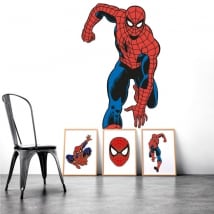 Vinilos decorativos paredes spiderman