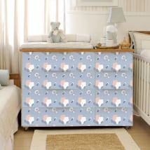 Vinilos bebé muebles y cómodas