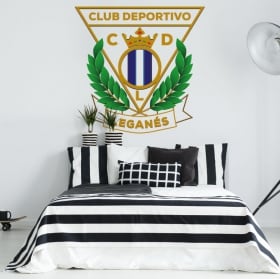 Vinilos fútbol club deportivo leganés escudo