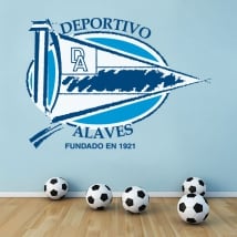 Vinilos fútbol escudo deportivo alavés