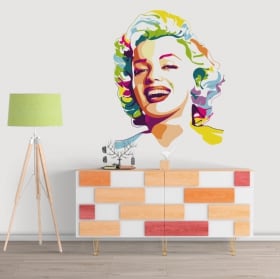 Vinilos decorativos marilyn monroe