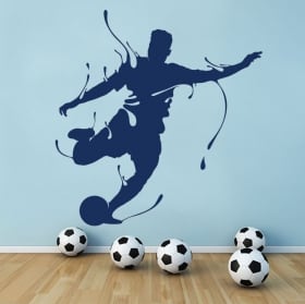 Vinilos decorativos fútbol splash