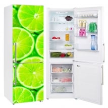 Vinilos neveras y frigoríficos limones