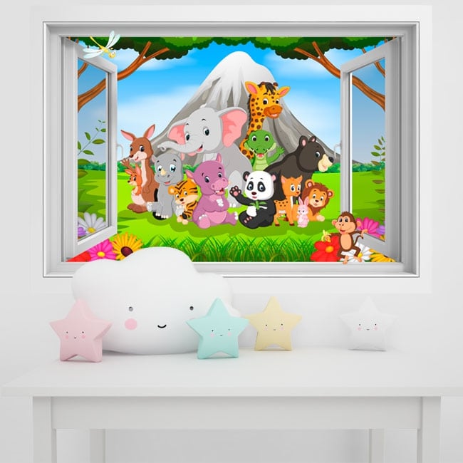 Vinilos infantiles de pared para niños