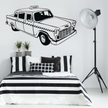 Vinilos decorativos y pegatinas taxi nueva york