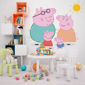 Vinilos decorativos peppa pig