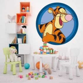 Vinilos paredes infantiles tigger winnie the pooh
