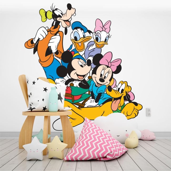 Vinilos decorativos y pegatinas 3d personajes de disney