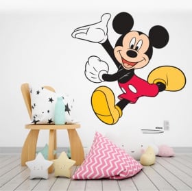 Vinilos adhesivos infantiles disney mickey mouse