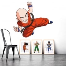 Vinilos adhesivos y pegatinas dragon ball krilin
