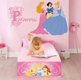 Vinilos adhesivos y pegatinas princesas disney