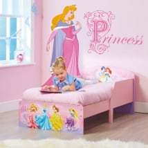 Vinilo infantil princesa disney