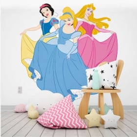 Vinilos decorativos y pegatinas princesas disney