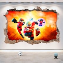Vinilos y pegatinas 3d lego los increíbles 2