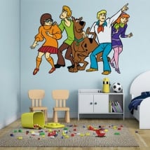 Vinilos adhesivos y pegatinas scooby-doo