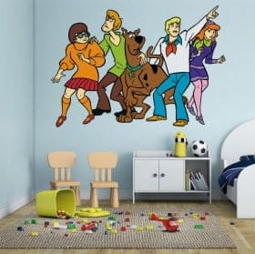 Vinilos adhesivos y pegatinas scooby-doo