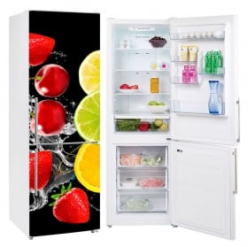 Vinilos para neveras frutas splash