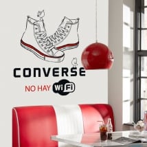 Vinilos adhesivos y pegatinas converse no hay wifi
