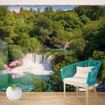 Fotomurales de vinilos parque nacional krka