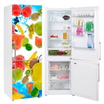 Vinilos frutas decoración neveras