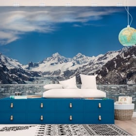Fotomurales de vinilo pico kangtega monta&ntilde;as himalaya nepal