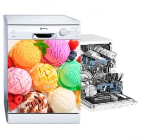 Vinilos decorativos para decorar lavavajillas helados