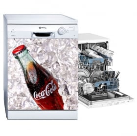 Vinilos para lavavajillas coca-cola