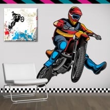 Vinilos decorativos y pegatinas motocross