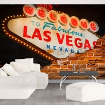 Murales cartel las vegas efecto pared rota
