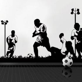 Vinilos y pegatinas jugadores de f&uacute;tbol