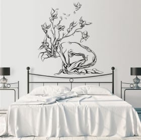 Vinilos decorativos el árbol de la vida