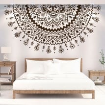 Vinilos decorativos mitad de mandala