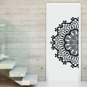 Vinilos y pegatinas mitad de mandala