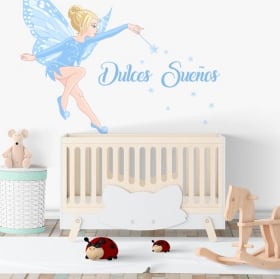 Vinilos decorativos infantiles hada mágica