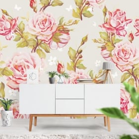 Fotomurales flores para decorar