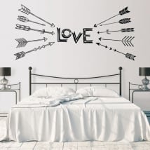 Vinilos decorativos y pegatinas love