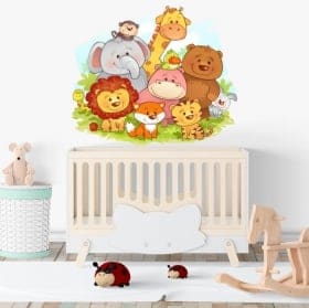 Vinilos para beb&eacute; animales infantiles