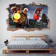 Vinilos decorativos fortnite 3d