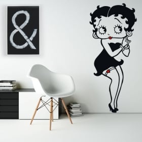 Vinilos decorativos y pegatinas betty boop