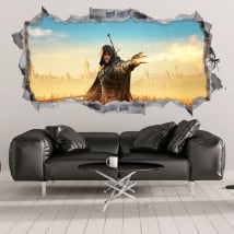 Vinilos decorativos witcher fantasy 3d