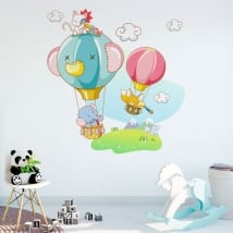 Vinilos decorativos y pegatinas aventuras infantiles