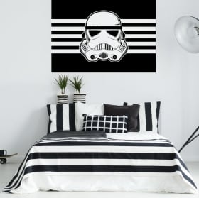 Pegatinas y vinilos decorativos stormtrooper star wars