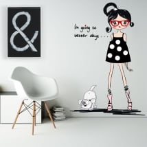 Vinilos decorativos frases inglés better days
