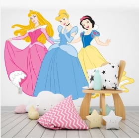 Vinilos y pegatinas princesas disney