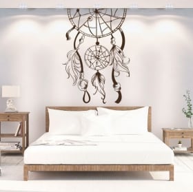 Vinilo pared decorativo atrapasueños